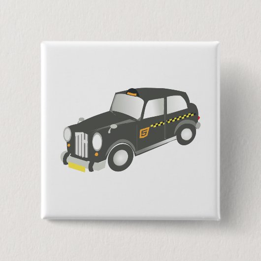 Altes Taxi Button (Vorderseite)