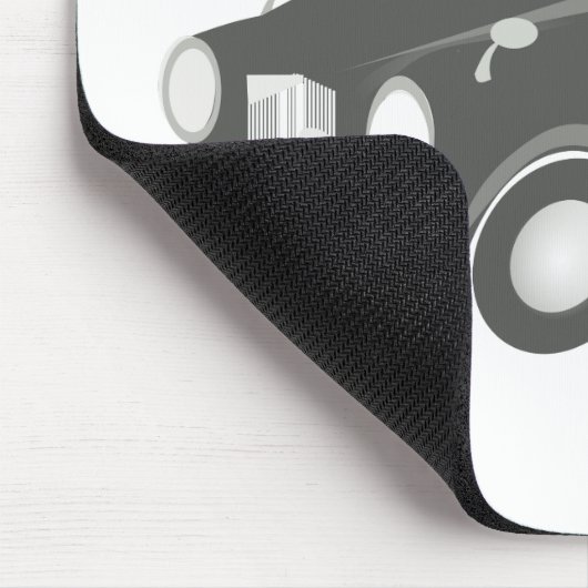 Altes Taxi Mousepad (Ecke)