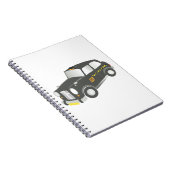 Altes Taxi Notizblock (Rechte Seite)