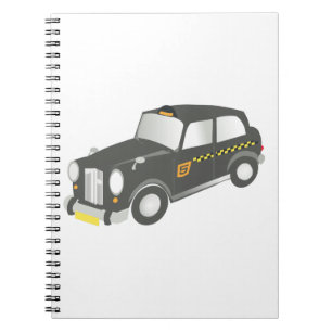 Altes Taxi Notizblock