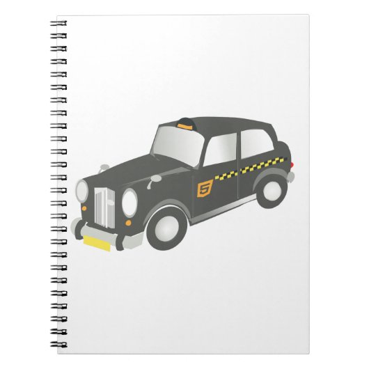 Altes Taxi Notizblock (Vorderseite)