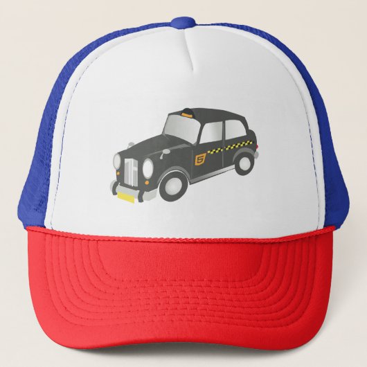 Altes Taxi Truckerkappe (Vorderseite)
