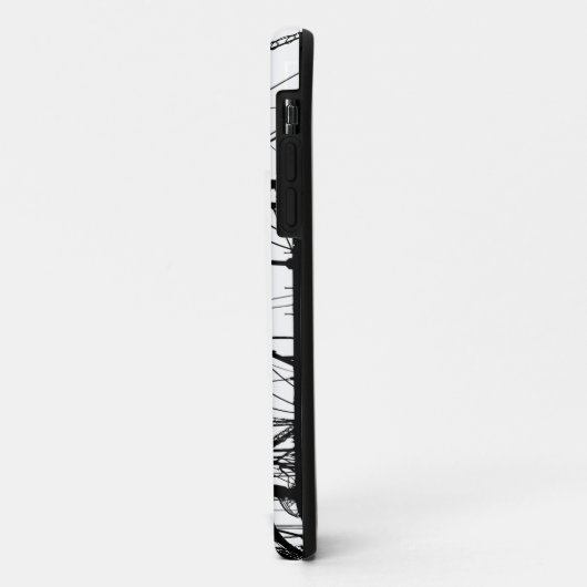 Altes Telefon und Power Case-Mate iPhone Hülle (Hinten/Links)