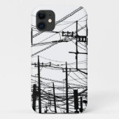 Altes Telefon und Power Case-Mate iPhone Hülle (Rückseite)