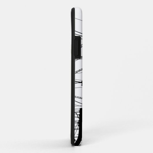 Altes Telefon und Power Case-Mate iPhone Hülle (Hinten/Rechts)