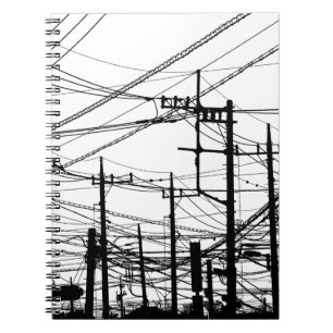 Altes Telefon und Power Notizblock
