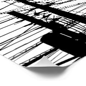 Altes Telefon und Power Poster (Ecke)