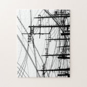 Altes Telefon und Power Puzzle (Vertikal)