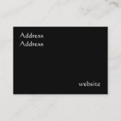 altes Telefon Visitenkarte (Rückseite)