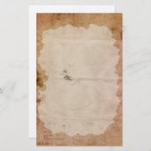 Altes Telegrammpapier-Stationierung Briefpapier (Vorne/Hinten)