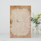 Altes Telegrammpapier-Stationierung Briefpapier (Stehend Vorderseite)