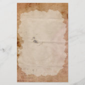 Altes Telegrammpapier-Stationierung Briefpapier (Vorderseite)