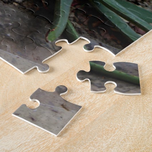 Altes Tequila-Fass mit Lattern Puzzle (Seite)