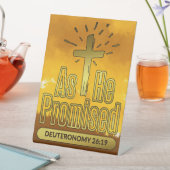 Altes Testament, wie er Deuteronomie versprach 26: Sockelschild (In Situ)