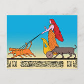 Altes Thema Postkarte (Vorderseite)