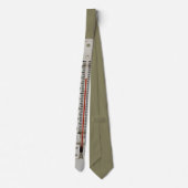 altes Thermometer Krawatte (Rückseite)