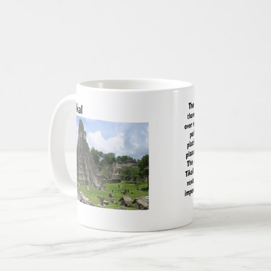 Altes Tikal Kaffeetasse (Vorderseite Links)