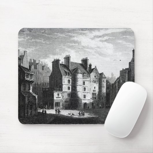 Altes Tolbooth, Edinburgh Mousepad (Mit Mouse)