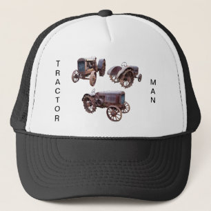 ALTES TRACTOR-HAT TRUCKERKAPPE