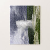 Altes treuer Montana. Puzzle (Vertikal)
