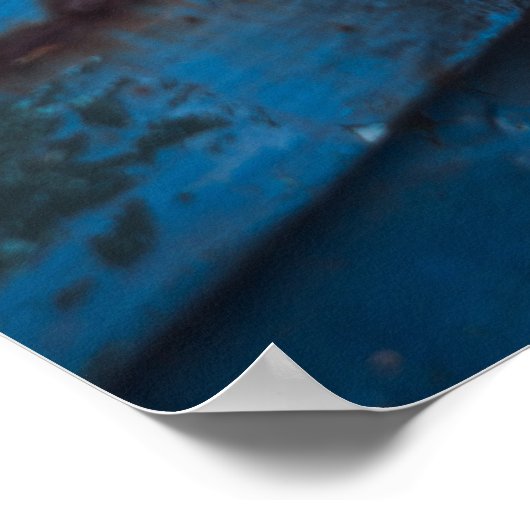 Altes Türschloss Poster (Ecke)