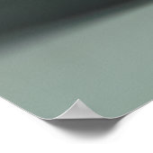 Altes TV mit Antenne Poster (Ecke)