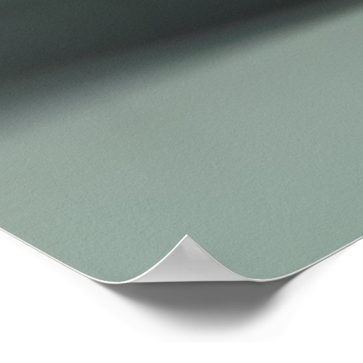 Altes TV mit Antenne Poster (Ecke)