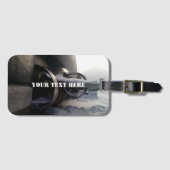 Altes U-Boot Gepäckanhänger (Vorderseite (Horizontal))