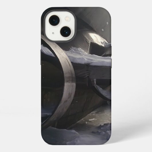 Altes U-Boot iPhone Hülle (Rückseite)