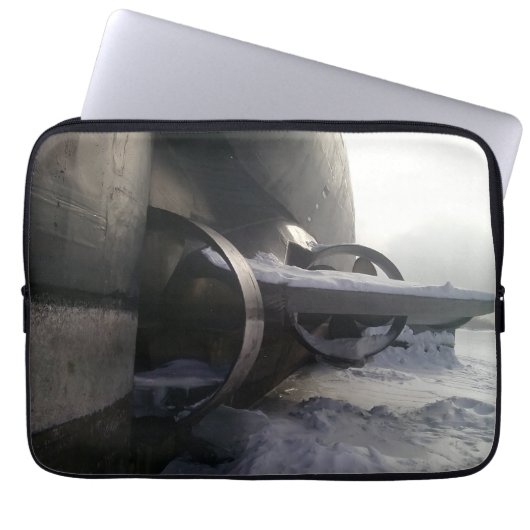 Altes U-Boot Laptopschutzhülle (Vorderseite)