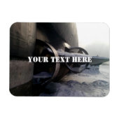 Altes U-Boot Magnet (Horizontal)