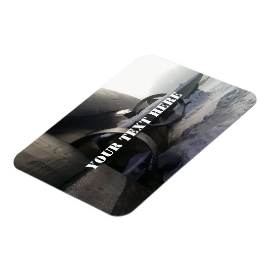 Altes U-Boot Magnet (Linke Seite)