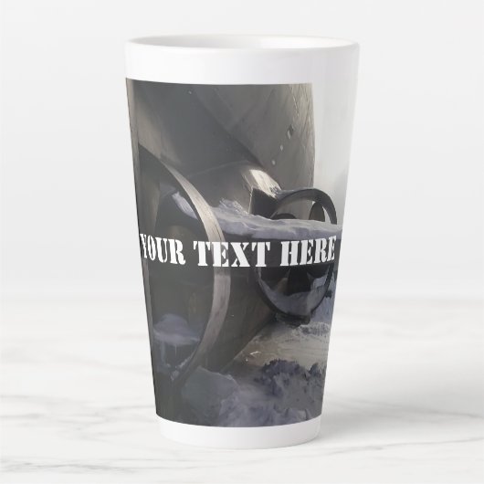 Altes U-Boot Milchtasse (Vorderseite)