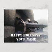 Altes U-Boot Postkarte (Vorderseite)