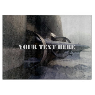 Altes U-Boot Schneidebrett