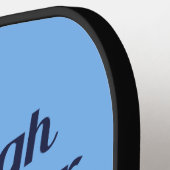 Altes und junges benutzerdefiniertes Monogramm Pickleball Schläger (Linke Seite)