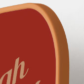 Altes und junges benutzerdefiniertes Monogramm Pickleball Schläger (Linke Seite)