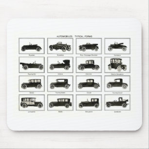 Altes und klassisches Auto (retro Auto): Vintage Mousepad