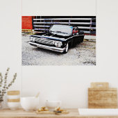 Altes und klassisches Schwarz Impala Kunstposter Poster (Küche)