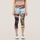 Altes und verlassenes Auto #3 Capri Leggings (Vorderseite)