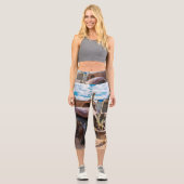 Altes und verlassenes Auto #3 Capri Leggings (Vorderseite)