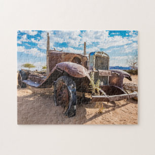 Altes und verlassenes Auto #3 in Solitaire, Namibi Puzzle