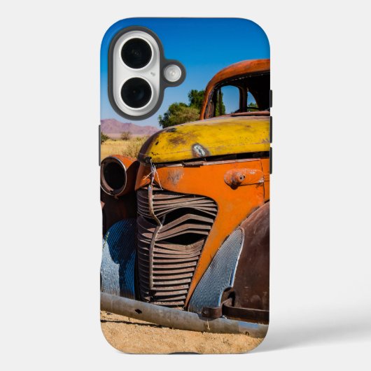 Altes und verlassenes Auto in Solitaire, Namibia Case-Mate iPhone Hülle (Rückseite)