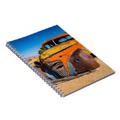 Altes und verlassenes Auto in Solitaire, Namibia Notizblock (Rechte Seite)