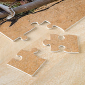 Altes und verlassenes Auto in Solitaire, Namibia Puzzle (Seite)