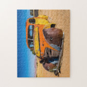 Altes und verlassenes Auto in Solitaire, Namibia Puzzle (Vertikal)