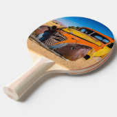 Altes und verlassenes Auto in Solitaire, Namibia Tischtennis Schläger (Vorderseite)