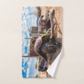 Altes und verlassenes Auto Nr. 3 in Solitaire, Nam Badhandtuch Set (Handtuch)