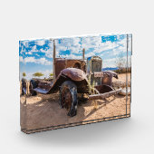 Altes und verlassenes Auto Nr. 3 in Solitaire, Nam Fotoblock (Links)