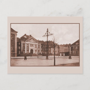 altes Universitätsklinikum Kopenhagen Postkarte